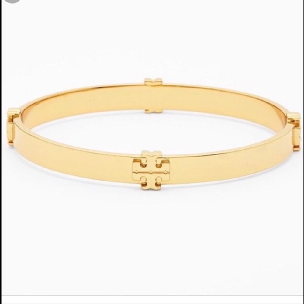 NWOT Tory Burch hinged stackable bracelet